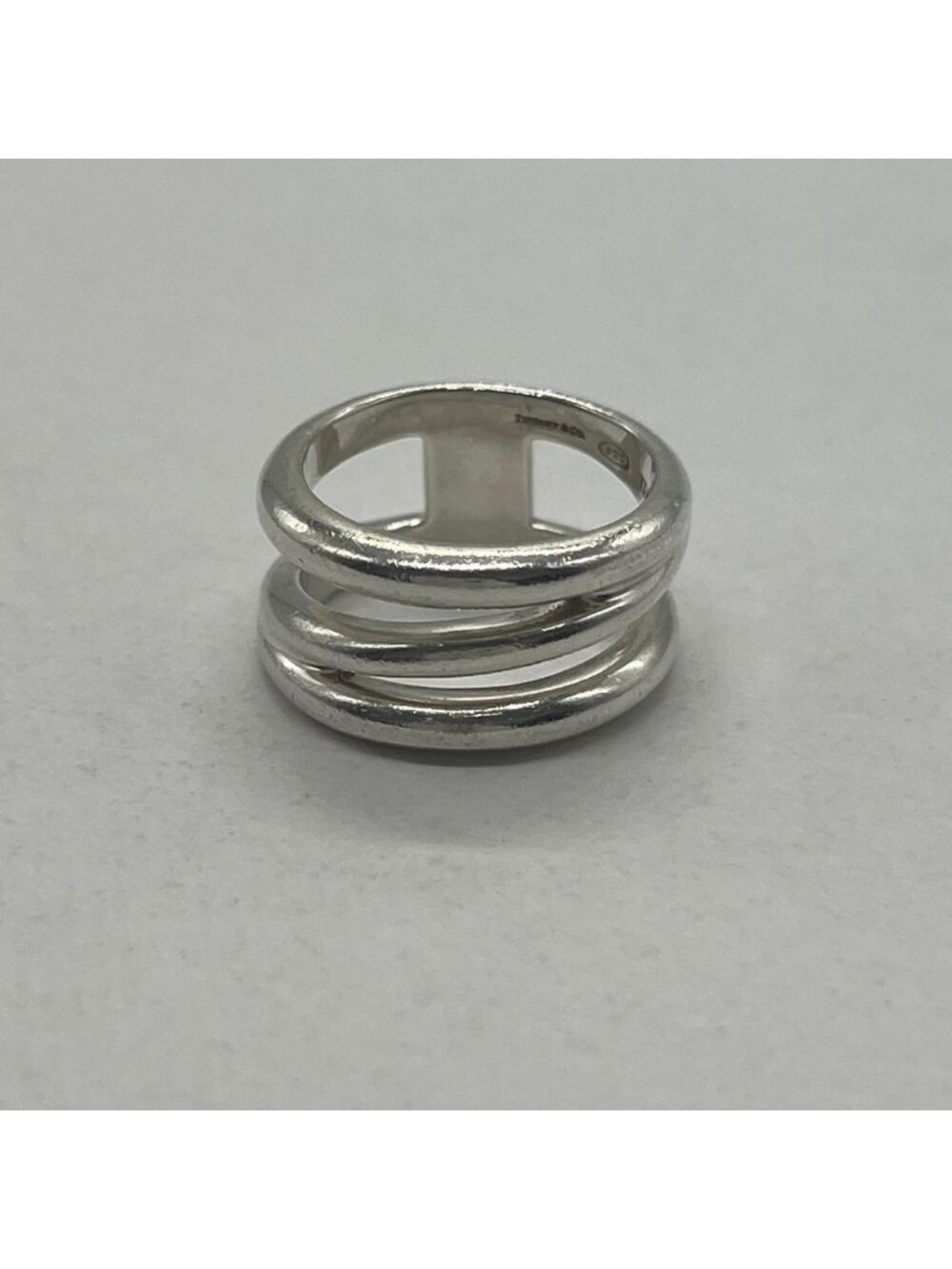 Tiffany & Co Diagonal Ring - Picture 2 of 15